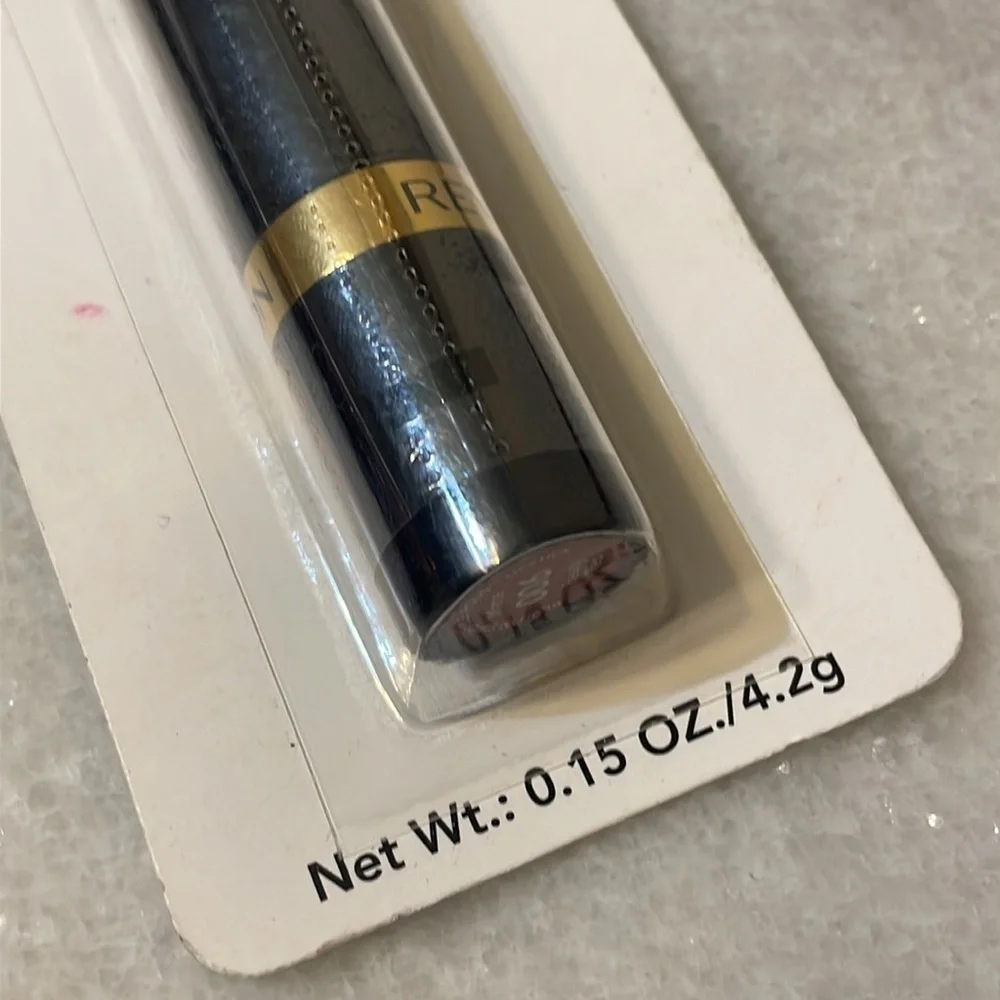 Revlon lip color creamy Ruby Red lipstick moisturizing matte 006 makeup New
